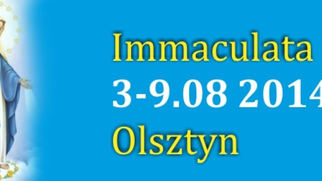 Rekolekcje Immaculata 03-09.08.2014 r.