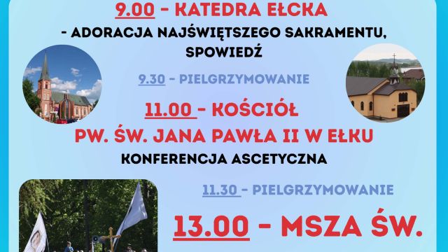 Pielgrzymka Mężczyzn do św. Józefa w Nowej Wsi Ełckiej