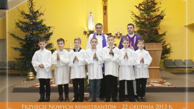 Powiększyło się grono ministrantów