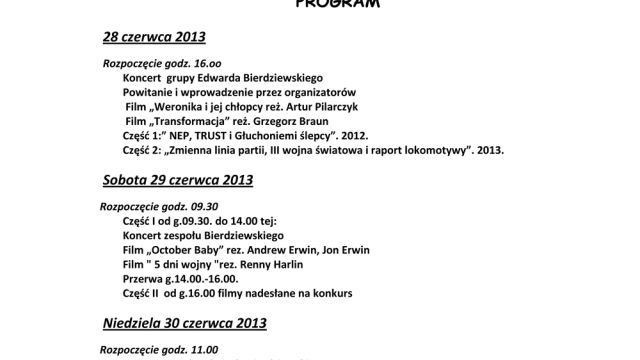 Festiwal Filmu Niezależnego "OKNO"