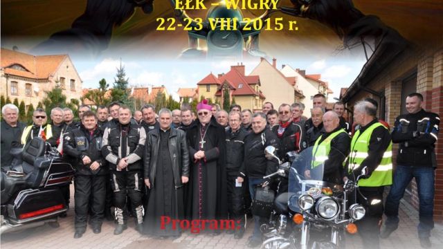 Rajd motocyklowy po szlaku św. Jana Pawła II